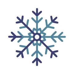 Simple Snowflake, Snowflake, Snowflake Vector, Snowflake Snow Design, Snowflake icon