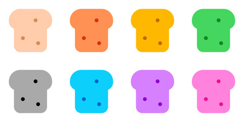 Editable bread, toast vector icon. Part of a big icon set family. Perfect for web and app interfaces, presentations, infographics, etc