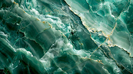 Obraz premium Stunning Green Marble Texture with Intricate Natural Patterns