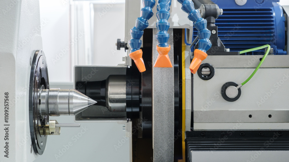 Poster programmable modern cnc digital digital program machinemanufacturing professional metalworking machi