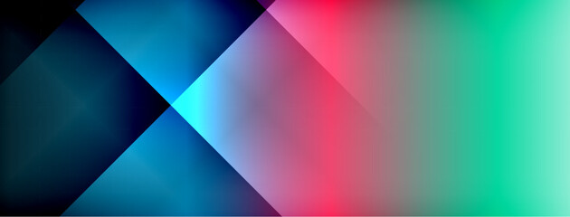 Fototapeta premium Light shadow lines dynamic gradient background