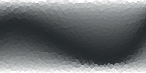 Shattered ice background. Crushed ice pieces spread away from the center in black background.