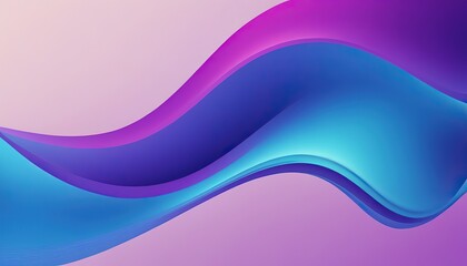 Abstract wave design background with blue and purple gradient 5
