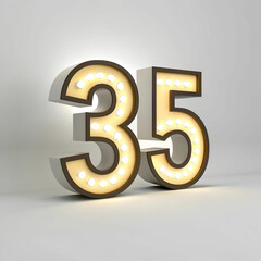 Fototapeta premium Roman numerals are a system of numerical notation that originated in ancient Rome. The system uses combinations of letters from the Latin alphabet, specifically seven symbols. 