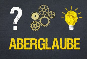 Aberglaube	