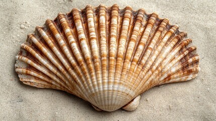 Cockle shell on sand (Gambia)