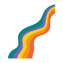 Retro Rainbow Psychedelic