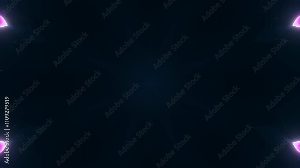 Canvas Prints abstract psychedelic motion graphic. fluid kaleidoscope effect. seamless 4k loop