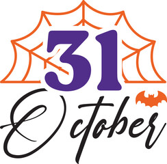 Obraz premium 31 October Retro