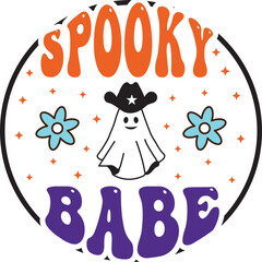 spooky babe Retro