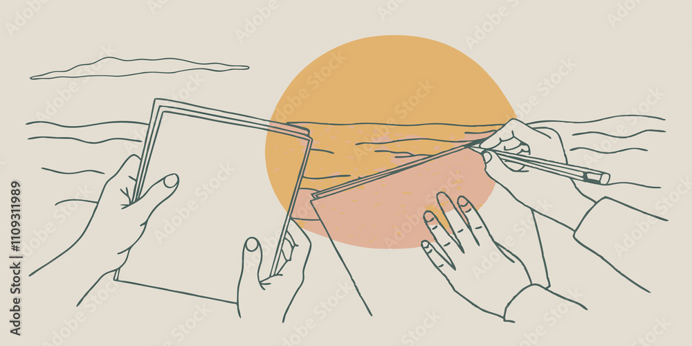 Poster sunset inspiration as the sun begins to set the sky transforms into a canvas of oranges pinks and pu