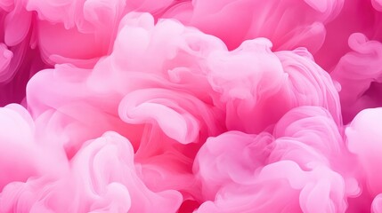 Fototapeta premium Seamless abstract watercolor pattern featuring volumetric pink smoke ideal for design projects web backgrounds and decorative surfaces