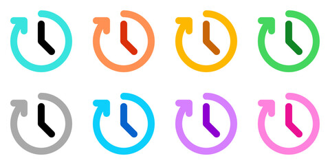Editable vector nonstop time service hours icon. Part of a big icon set family. Perfect for web and app interfaces, presentations, infographics, etc