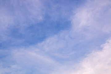 blue sky with white cloud
