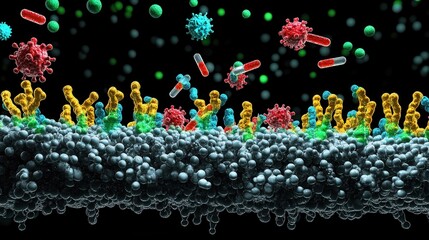 Molecular Visualization of Antiviral Drug Interactions