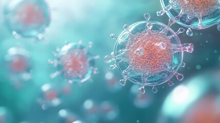 Antiviral Research in Petri Dish at 4x Magnification