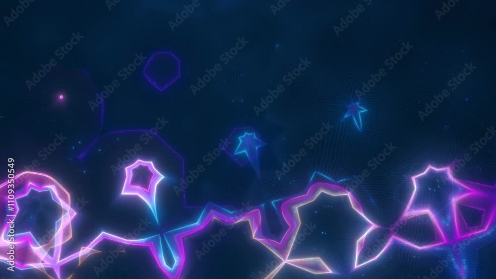 Wall mural abstract psychedelic motion graphic. fluid kaleidoscope effect. seamless 4k loop