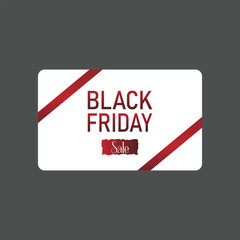 Black Friday Sale Gift Card Event Template