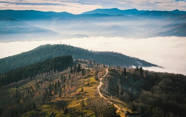 autumn in the mountains