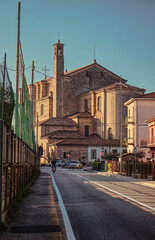 The church of Valeggio sul Mincio.