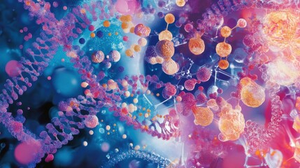 Vibrant Digital Representation of Genetic Mapping