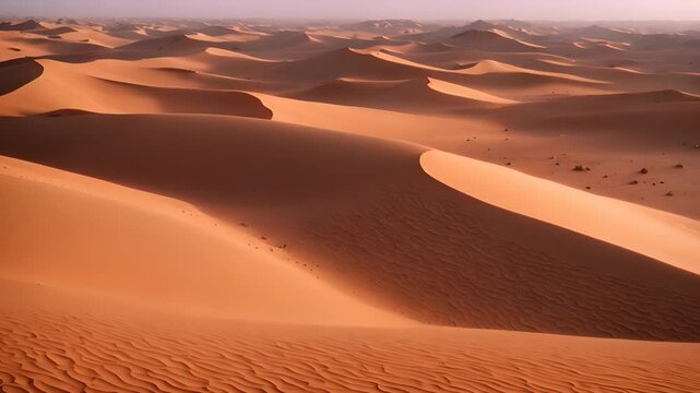 Amazing drone footage of the Sahara desert