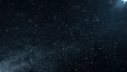 Fototapeta premium Abstract Cosmic Particle Flow. Stunning Digital Art Depicting Dynamic Light Particles in Motion, Perfect for Scientific, Futuristic, or Artistic Concepts in Presentations or Background Designs