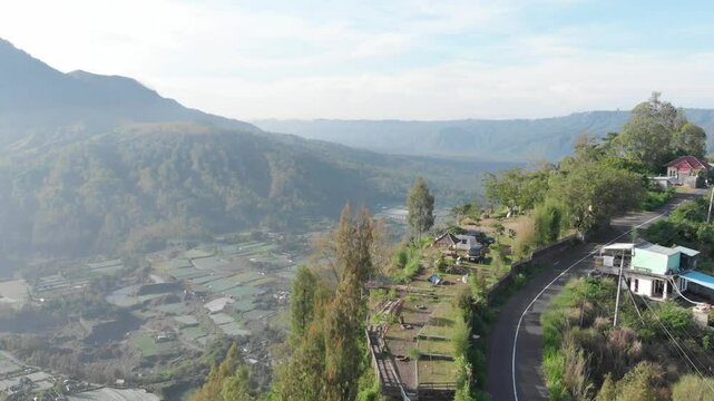 A view from Kintamani, Bali