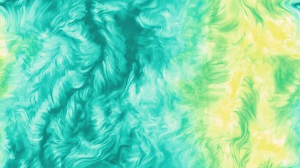 Colorful swirl tie dye pattern in mint and lime hues perfect for fashion apparel and festive designs
