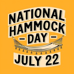 National Hammock Day Celebrated On July Twenty Two