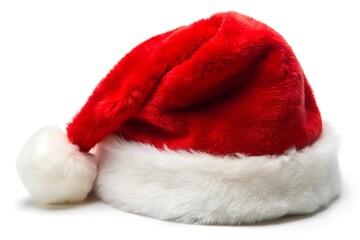 Santa hat, isolated  on white background