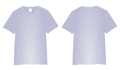 Blue  t shirt. vector illustration