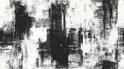 Grunge seamless pattern in black and white tones artistic backdrop for modern design projects