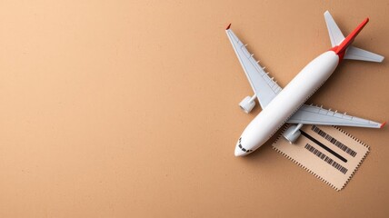 travel restrictions concept. A close-up of an airline ticket marked with special travel codes for restricted entry under control policies