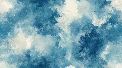 Fototapeta premium Seamless abstract grunge pattern with watercolor stylization on textured canvas ideal for graphic design and artistic projects