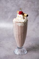 Chocolate milkshake