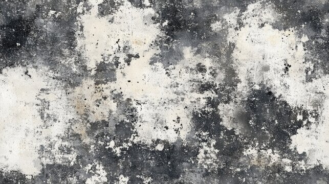 Seamless pattern of old abstract grayscale grunge texture ideal for stylish background designs