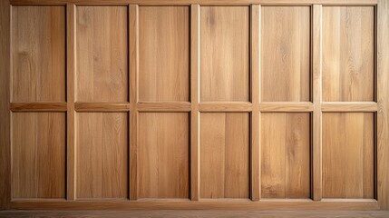 A wooden wall with a grainy texture