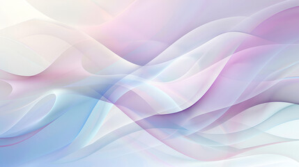 Fototapeta premium Smooth figures on an abstract background