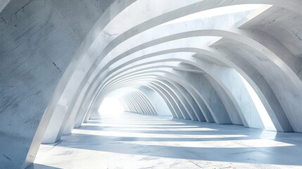 Fototapeta premium Abstract Architecture with Light