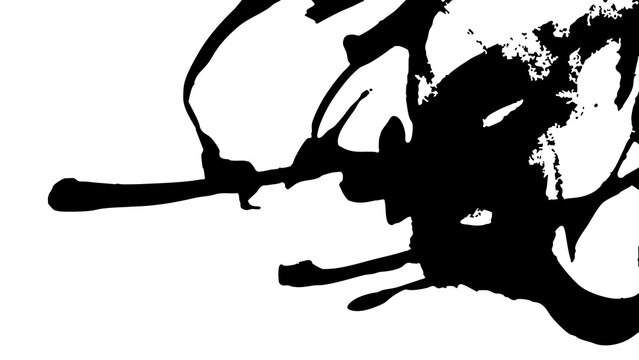 vector brush blot texture