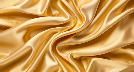 Obraz premium Luxury Champagne Silk Texture with Delicate Accents,