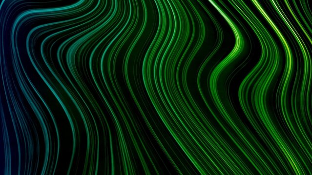 3D Flowing Lines Animated Background (Customizable)