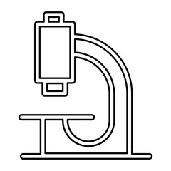 Science icon in line style