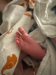 Newborn Baby Foot