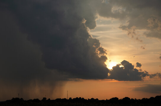 cloudy sunset