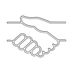 Partner icon in line style