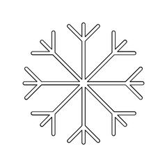 Dandelion icon in line style