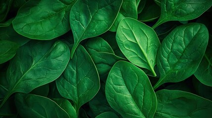   A close-up of a green, leafy plant with many leaves on both sides