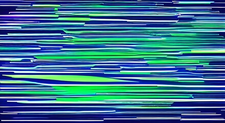 Futuristic Abstract Background with Neon Lights and Vibrant Glowing Stripes | 097